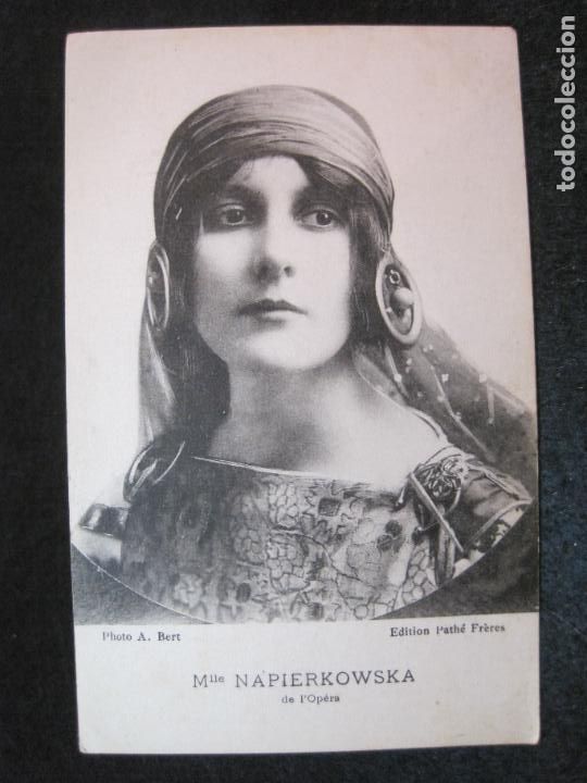 Cine: NAPIERKOWSKA-DE L'OPERA-POSTAL ANTIGUA-(81.356)
