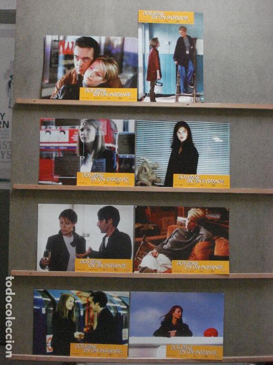 Cine: AAZ33 DOS VIDAS EN UN INSTANTE GWYNETH PALTROW JOHN HANNAH SET COMPLETO 8 FOTOCROMOS ORIG ESTRENO