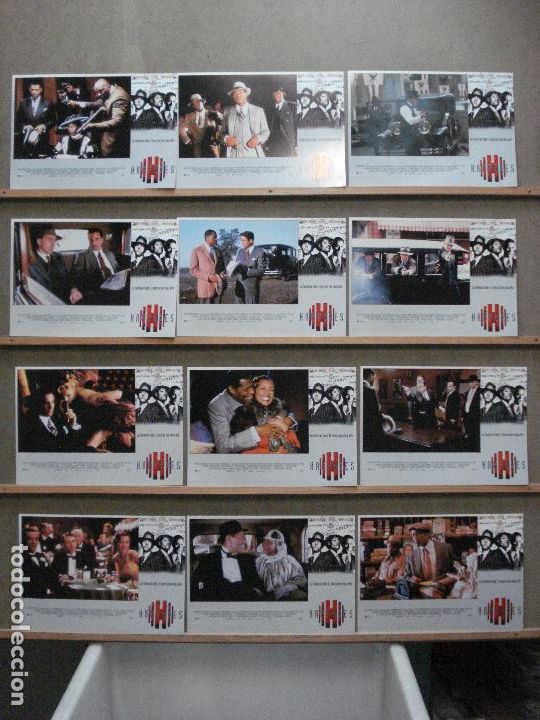 Cinema: AAZ67 HAMPONES LAURENCE FISHBURNE TIM ROTH ANDY GARCIA SET COMPLETO 12 FOTOCROMOS ORIGINAL ESTRENO