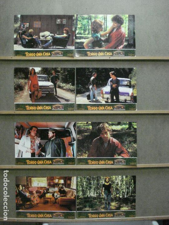 Cinema: AAZ74 TENGO UNA CASA NANCHO NOVO PEDRO ALONSO SET 8 FOTOCROMOS ORIGINAL ESTRENO