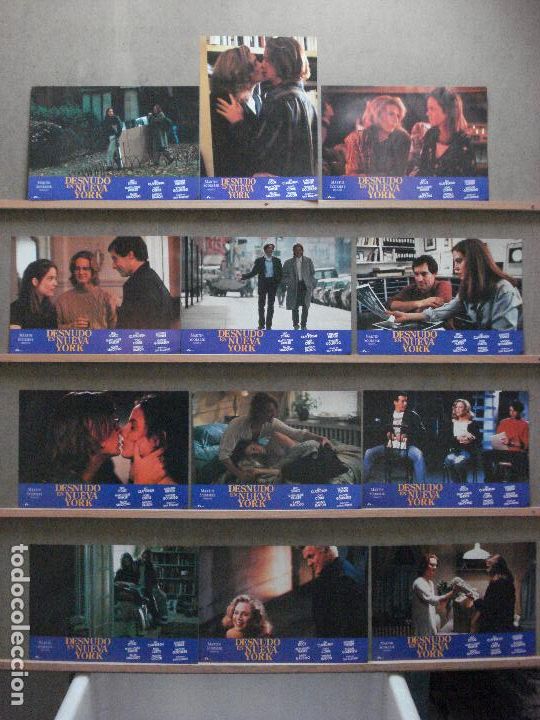 Cin&eacute;ma: ADA63 DESNUDO EN NUEVA YORK ERIC STOLTZ MARY LOUISE PARKER RALPH MACCHIO SET 12 FOTOCROMOS ESTRENO