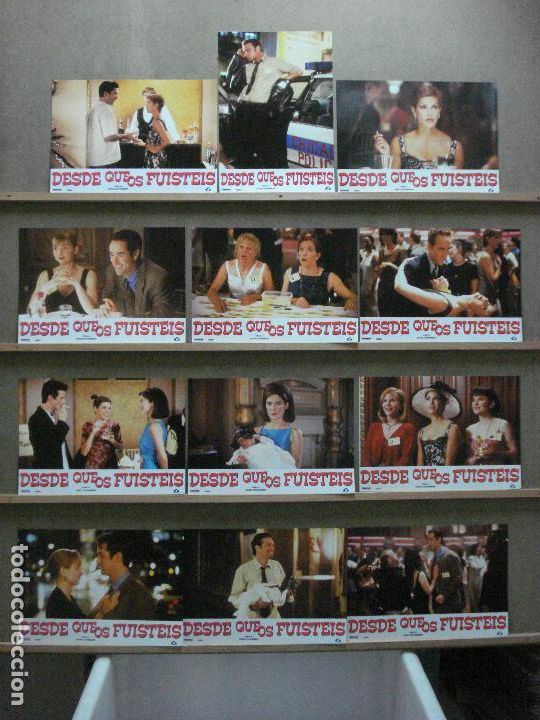 Cinema: AAZ97 DESDE QUE OS FUISTEIS DAVID SCHWIMMER SET COMPLETO 12 FOTOCROMOS ORIGINAL ESTRENO