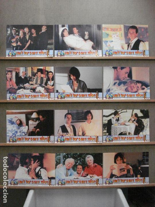 Cinema: ABA00 EN VIVO O EN VITRO CLEMENTINE CELARIE PATRICK BRAOUDE SET COMPLETO 12 FOTOCROMOS ORIG ESTRENO