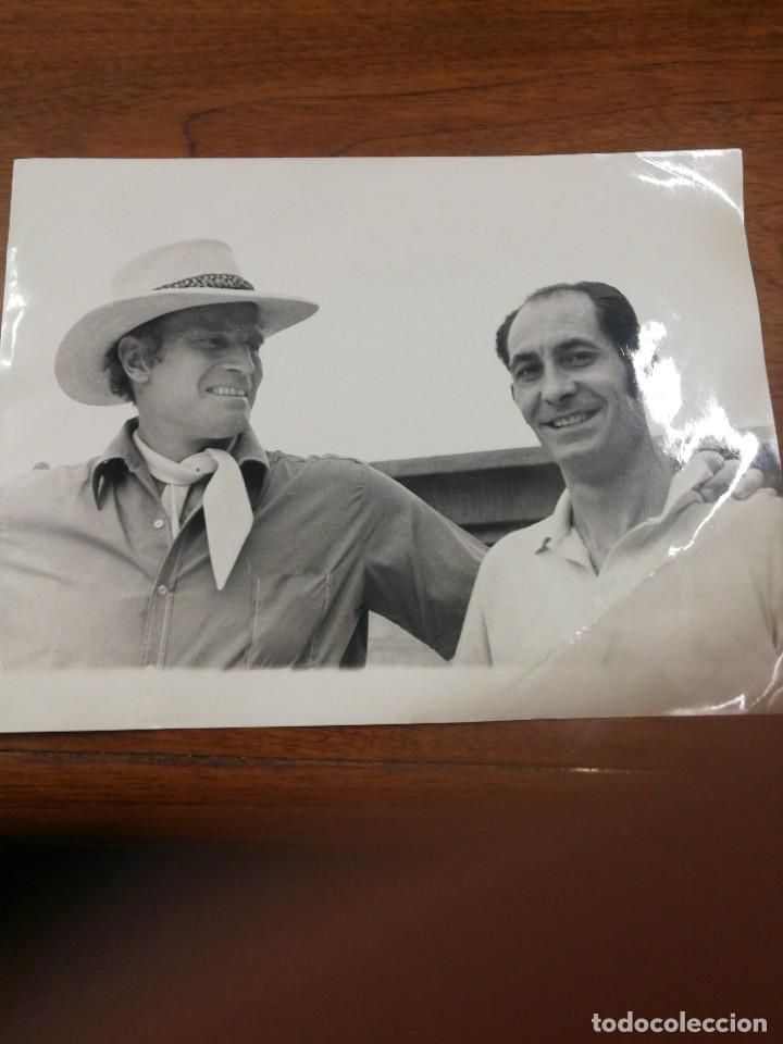 Cine: Foto de Charlton Heston particular