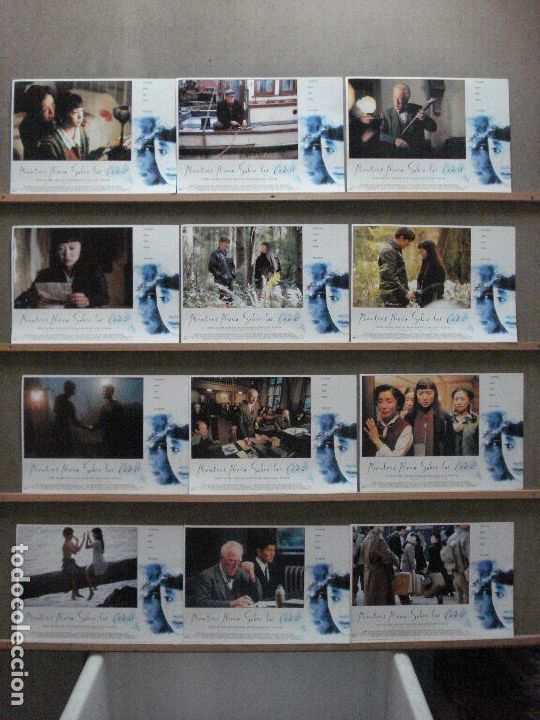 Cin&eacute;ma: ABA14 MIENTRAS NIEVA SOBRE LOS CEDROS ETHAN HAWKE SET COMPLETO 12 FOTOCROMOS ORIGINAL ESTRENO