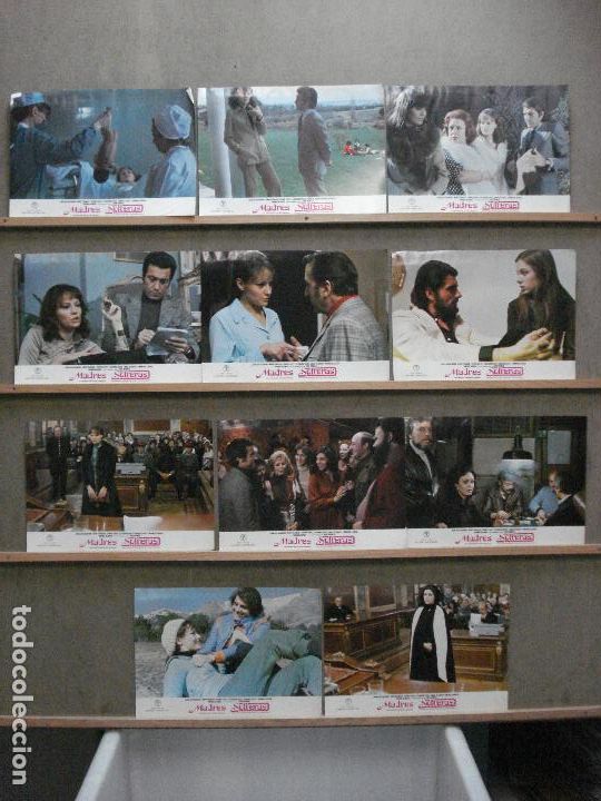 Cine: ABA20 MADRES SOLTERAS CHARO LOPEZ INMA DE SANTIS SET 11 FOTOCROMOS ORIGINAL ESTRENO