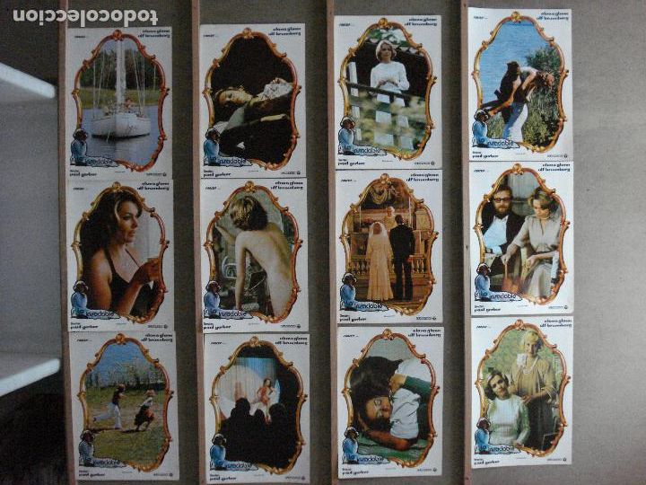 Cine: ABA37 LA INSACIABLE ELONA GLENN ULF BRUNNBERG DESNUDA SET COMPLETO 12 FOTOCROMOS ORIGINAL ESTRENO