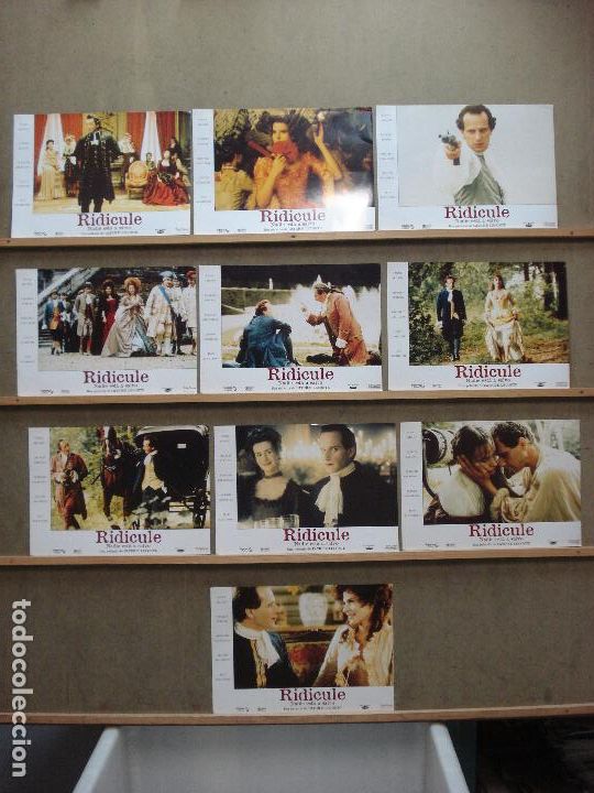 Cine: ABA59 RIDICULE PATRICE LECONTE SET 10 FOTOCROMOS ORIGINAL ESTRENO