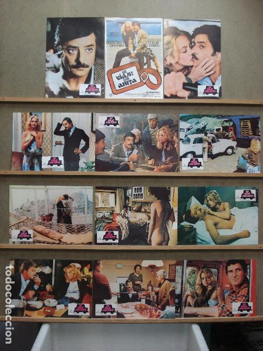 Cinema: ABA62 UN VIAJE CON ANITA GOLDIE HAWN GIANCARLO GIANNINI SET COMPLETO 12 FOTOCROMOS ORIGINAL ESTRENO