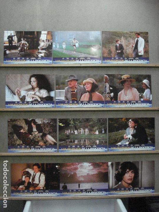Cinema: ABA73 LOS SECRETOS DE LA INOCENCIA COLIN FIRTH IRENE JACOB SET COMPLETO 12 FOTOCROMOS ORIG ESTRENO