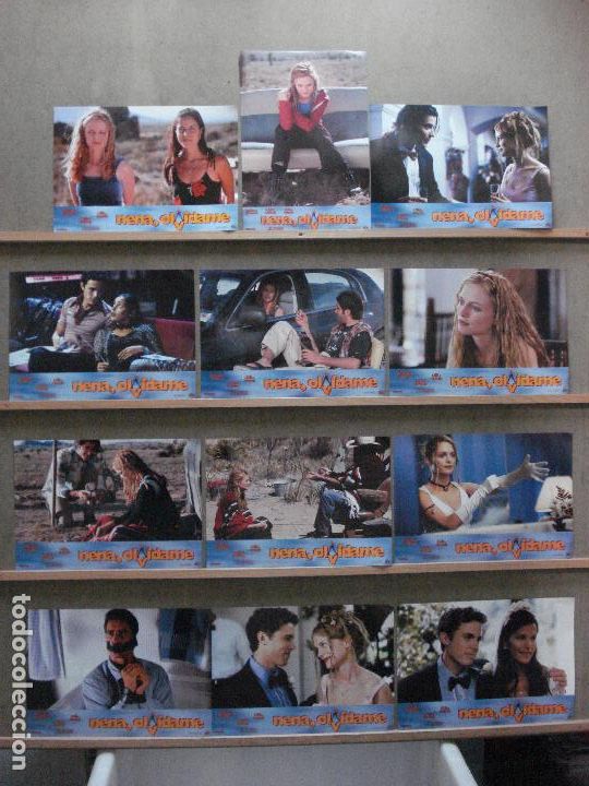 Cinema: ABA74 NENA OLVIDAME HEATHER GRAHAM CASEY AFFLECK SET COMPLETO 12 FOTOCROMOS ORIG ESTRENO