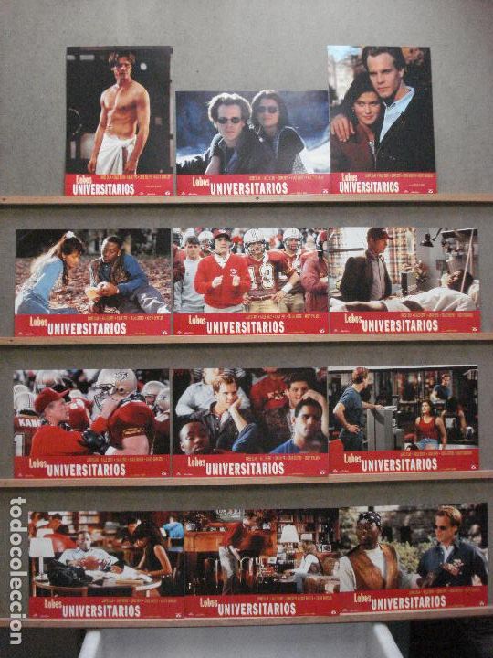 Cinema: ABA76 LOBOS UNIVERSITARIOS HALLE BERRY CRAIG SHEFFER SET 12 FOTOCROMOS ORIGINALES ESTRENO
