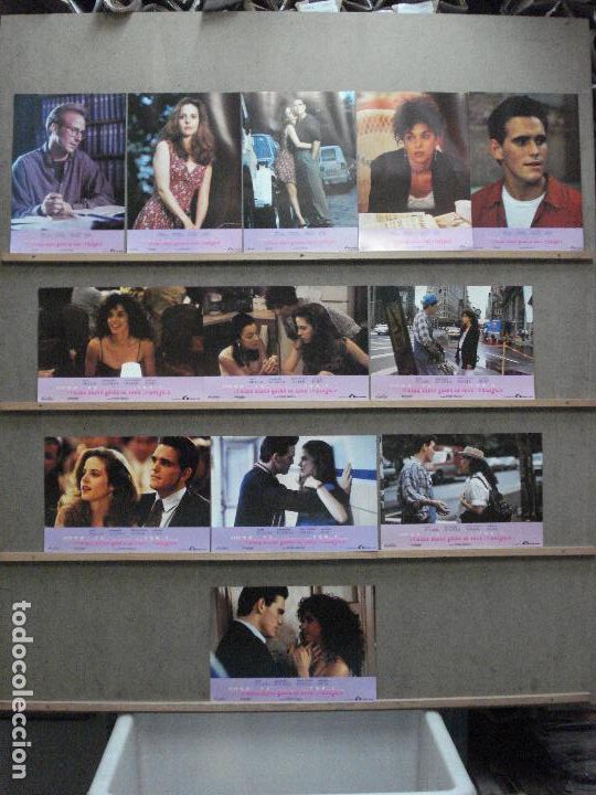 Cinema: ABA81 UN MARIDO PARA MI MUJER MATT DILLON ANNABELLA SCIORRA SET 12 FOTOCROMOS ORIGINAL ESTRENO
