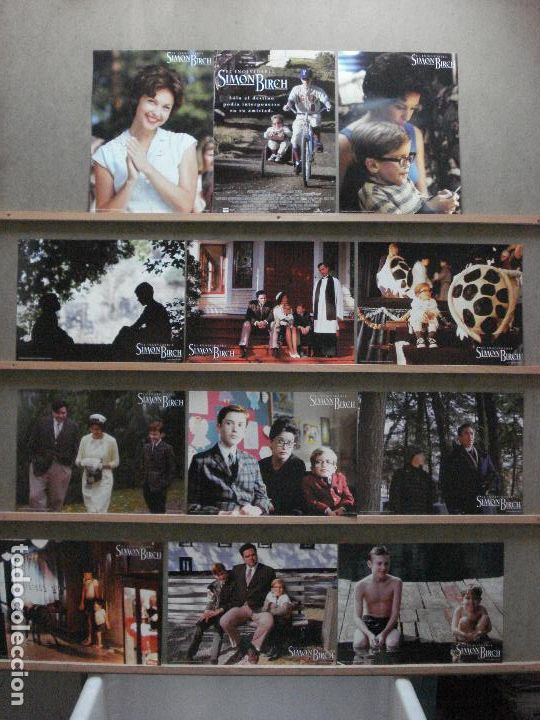 Cinema: ABB01 EL INOLVIDABLE SIMON BIRCH ASHLEY JUDD SET COMPLETO 12 FOTOCROMOS ORIGINAL ESTRENO