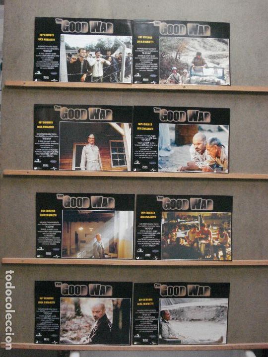 Cine: ABB19 THE GOOD WAR ROY SCHEIDER LUCA ZINGARETTI SET COMPLETO 8 FOTOCROMOS ORIGINAL ESTRENO