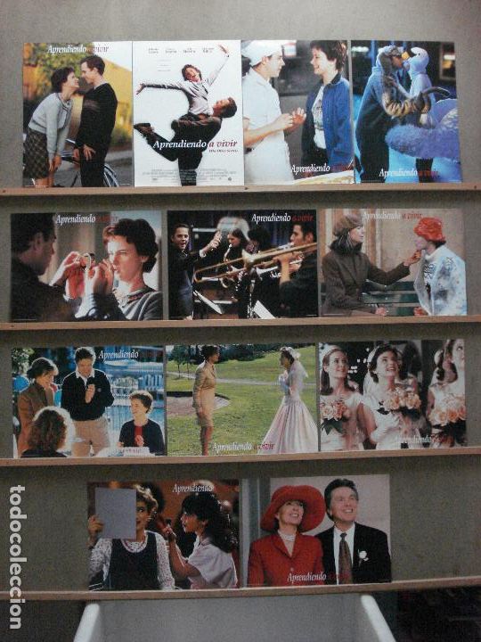 Cinema: ABB28 APRENDIENDO A VIVIR JULIETTE LEWIS DIANE KEATON SET COMPLETO 12 FOTOCROMOS ORIGINAL ESTRENO