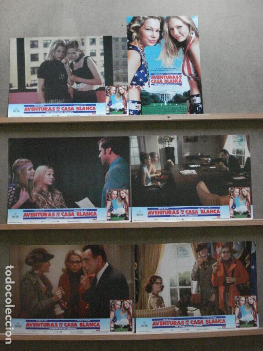 Cinema: 2ABB41 AVENTURAS EN LA CASABLANCA KIRSTEN DUNST SET COMPLETO 6 FOTOCROMOS ORIG ESTRENO
