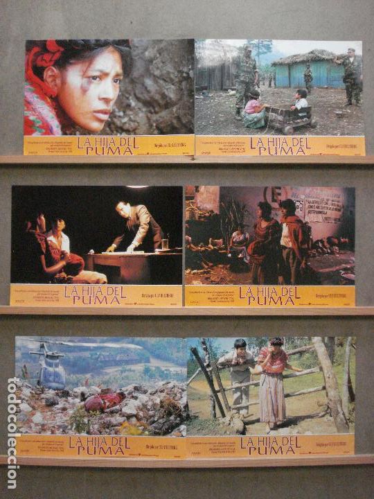 Cine: 2ABB55 LA HIJA DEL PUMA ULF HULTBERG SET 6 FOTOCROMOS ORIGINAL ESTRENO