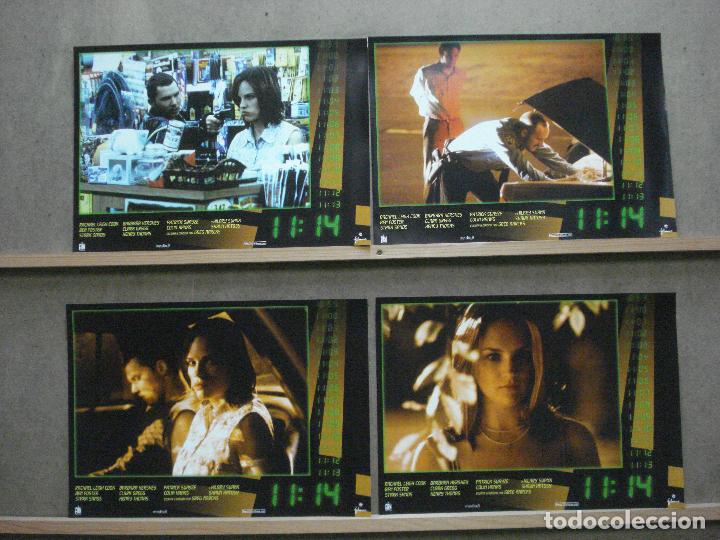 Kino: ABB58 11:14 DESTINO FATAL HILARY SWANK HENRY THOMAS SET COMPLETO 4 FOTOCROMOS ORIGINAL ESTRENO
