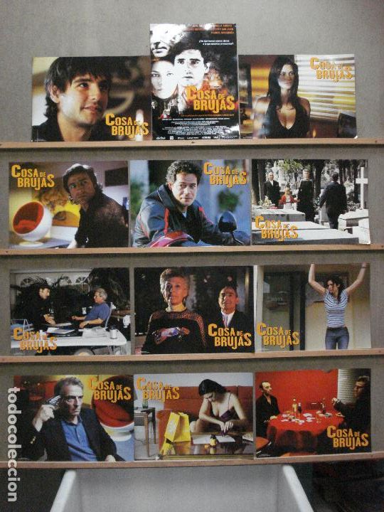 Cine: ABB59 COSA DE BRUJAS ALBERTO SAN JUAN MANUELA ARCURI ANTONIO HORTELANO SET 12 FOTOCROMOS ORG ESTRENO