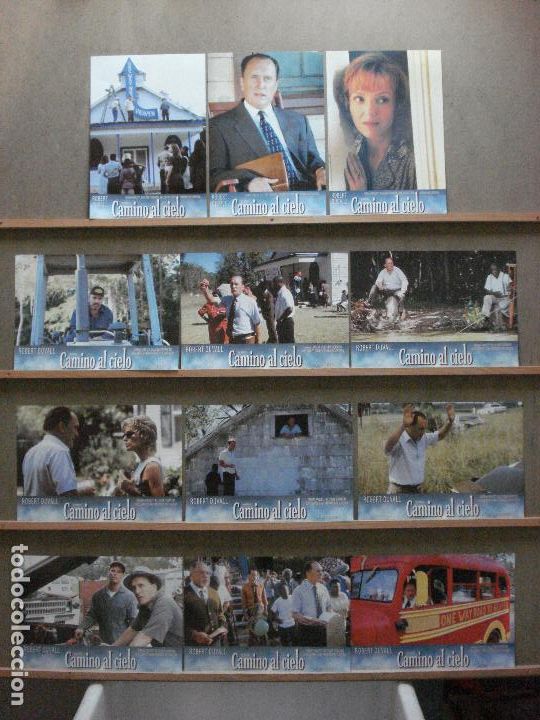 Cine: ABB68 CAMINO AL CIELO ROBERT DUVALL SET COMPLETO 12 FOTOCROMOS ORIGINAL ESTRENO