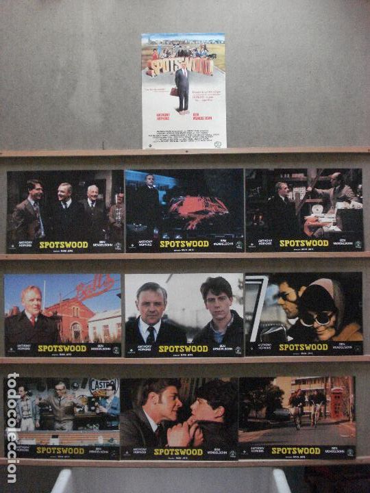 Cin&eacute;ma: ABB69 SPOTSWOOD ANTHONY HOPKINS SET COMPLETO 10 FOTOCROMOS ORIGINAL ESTRENO