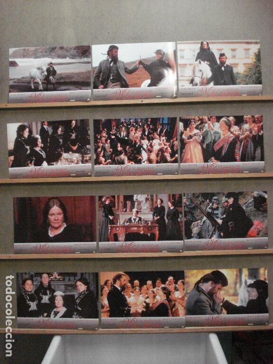 Cinema: ABB86 SU MAJESTAD MRS BROWN JUDI DENCH BILLY CONNOLLY SET 12 FOTOCROMOS ORIGINAL ESTRENO