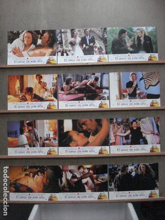 Cine: ABB89 EL AMOR DE ESTE A&Ntilde;O IAN HART JENNIFER EHLE KATHY BURKE SET COMPLETO 12 FOTOCROMOS ORIG ESTRENO