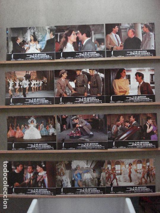 Cinema: ABB90 LAS ALEGRES CHICAS DE COLSADA JOSE BODALO TANIA DORIS SET COMPLETO 12 FOTOCROMOS ORIG ESTRENO