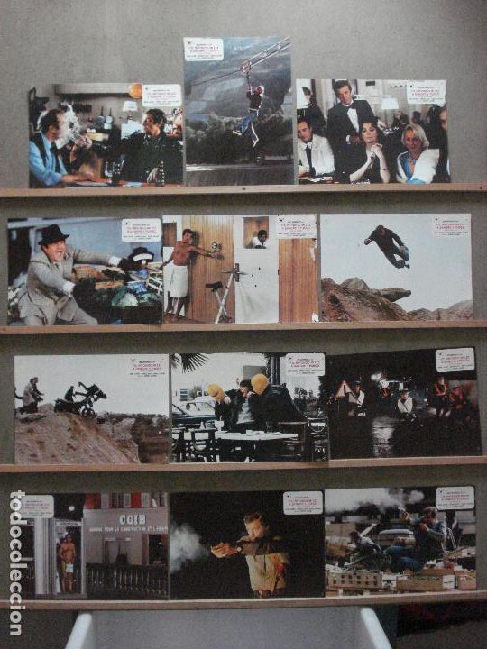Cine: ABC23 YO IMPONGO MI LEY A SANGRE Y FUEGO JEAN PAUL BELMONDO SET 12 FOTOCROMOS ORIG ESTRENO