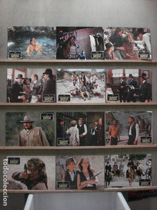 Cine: ABC32 LA LEYENDA DE BILL DOOLIN BURT LANCASTER DIANE LANE SET COMPLETO 12 FOTOCROMOS ORIG ESTRENO