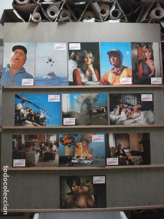 Cine: ABC38 MATEN A MR MITCHELL LINDA EVANS JOHN SAXON SET COMPLETO 12 FOTOCROMOS ORIGINAL ESTRENO