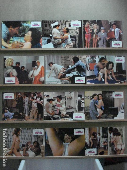 Cine: ABC39 NADIE ES PERFECTO PAOLA SENATORE ALVARO VITALI DESNUDA SET COMPLETO 12 FOTOCROMOS ORIG ESTRENO