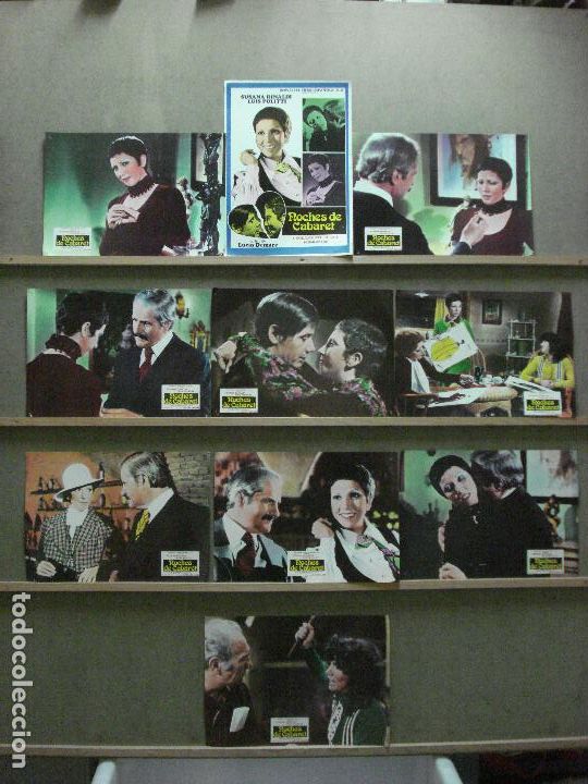 Cine: ABC51 NOCHES DE CABARET SUSANA RINALDI LUCAS DEMARE SET 10 FOTOCROMOS ORIGINAL ESTRENO
