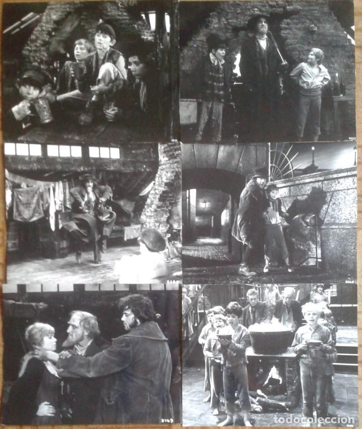 Cine: OLIVER. 9 FOTOS INGLESAS. MARK LESTER, OLIVER REED, RON MOODY, JACK WILD