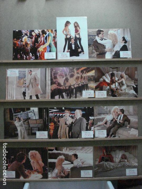 Cin&eacute;ma: ABC59 PROFESOR A MI MEDIDA RYAN O'NEAL JACK WARDEN SET COMPLETO 12 FOTOCROMOS ORIGINAL ESTRENO