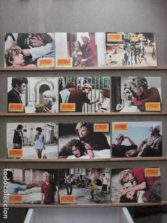 Cinema: ABC60 LOS GENERALES DE LA ARENA KENT LANE TISHA STERLING SET COMPLETO 12 FOTOCROMOS ORIGINAL ESTRENO