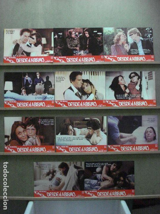 Kino: ABC85 DESDE EL ABISMO THELMA BIRAL FERNANDO AYALA SET 11 FOTOCROMOS ORIGINAL ESTRENO