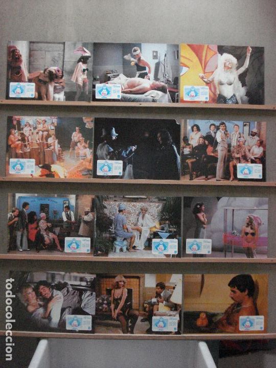 Cinema: ABC86 LA BRIGADA ANTIPORNO HARRY REEMS NICOLE MORIN SET COMPLETO 12 FOTOCROMOS ORIGINAL ESTRENO