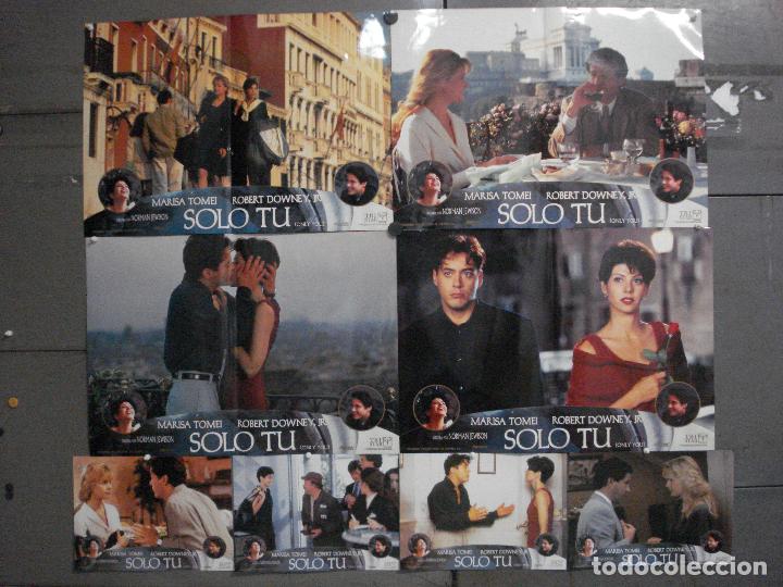 Kino: ABD02 SOLO TU ROBERT DOWNEY JR MARISA TOMEI SET COMPLETO 8 FOTOCROMOS ORIGINAL ESTRENO