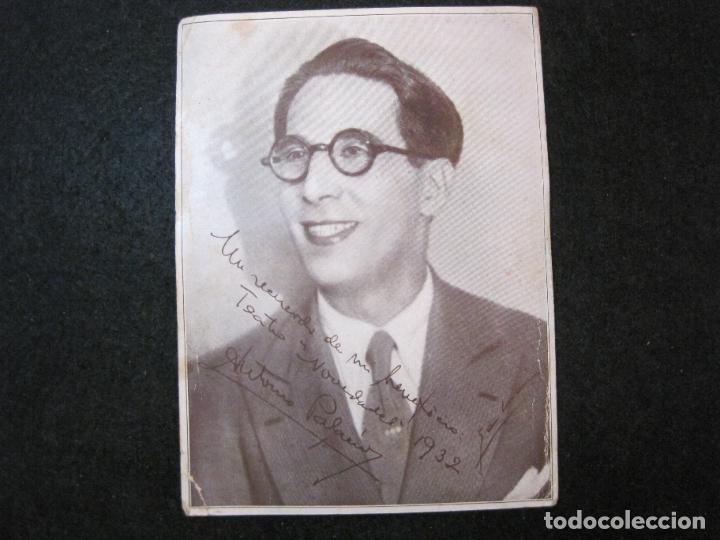 Cine: ANTONIO PALACIOS-POSTAL ANTIGUA CON AUTOGRAFO IMPRESO-VER FOTOS-(K-3297)