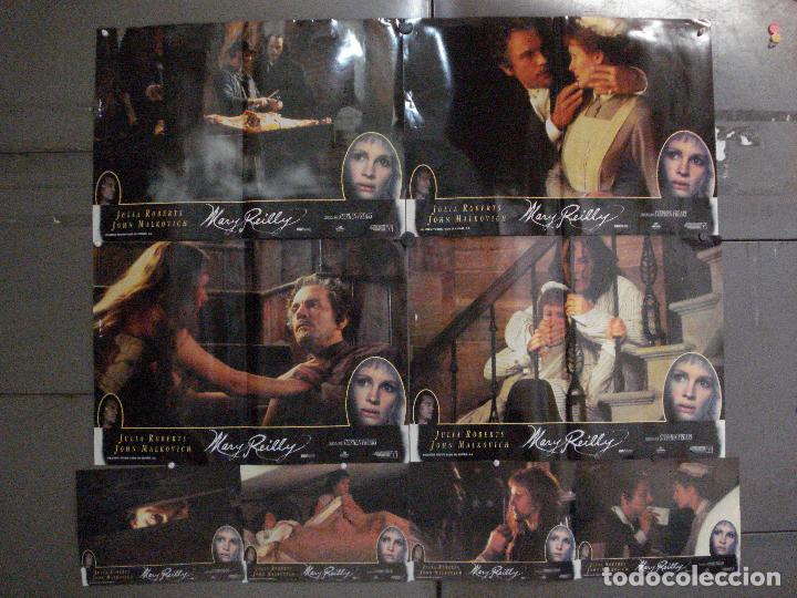 Cinema: ABD10 MARY REILLY JULIA ROBERTS JOHN MALKOVICH SET COMPLETO 8 FOTOCROMOS ORIG ESTRENO