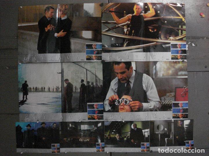 Cine: ABD20 GATTACA ETHAN HAWKE UMA THURMAN SET COMPLETO 8 FOTOCROMOS ORIGINAL ESTRENO