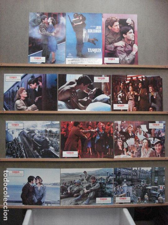 Cine: ABD43 YANQUIS RICHARD GERE VANESSA REDGRAVE SET 12 FOTOCROMOS ORIGINAL ESTRENO