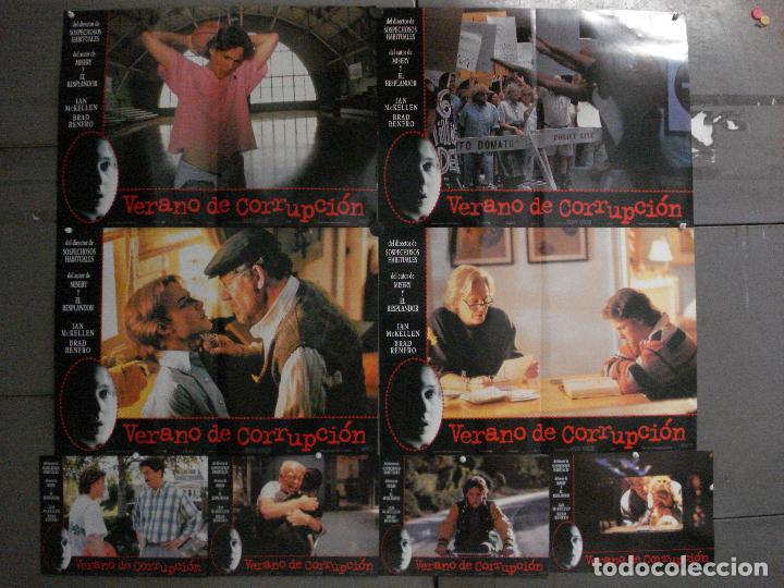 Cine: ABD45 VERANO DE CORRUPCION STEPHEN KING BRAD RENFRO IAN MCKELLEN SET 8 FOTOCROMOS ORIGINAL ESTRENO