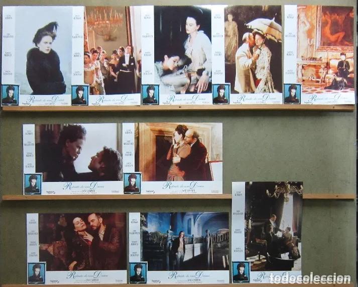 Cin&eacute;ma: ABD67 RETRATO DE UNA DAMA NICOLE KIDMAN JANE CAMPION SET COMPLETO 10 FOTOCROMOS ORIGINAL ESTRENO