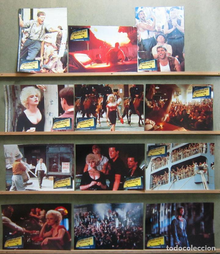 Cinema: ABD81 ULTIMA SALIDA BROOKLYN JENNIFER JASON LEIGH SET COMPLETO 12 FOTOCROMOS ORIGINAL ESTRENO
