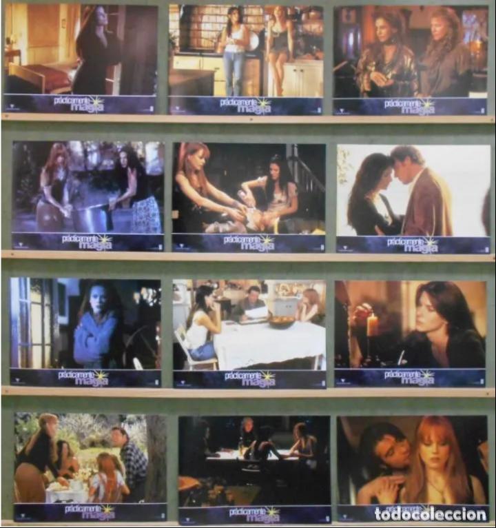 Kino: ABE00 PRACTICAMENTE MAGIA SANDRA BULLOCK NICOLE KIDMAN SET COMPLETO 12 FOTOCROMOS ORIGINAL ESTRENO