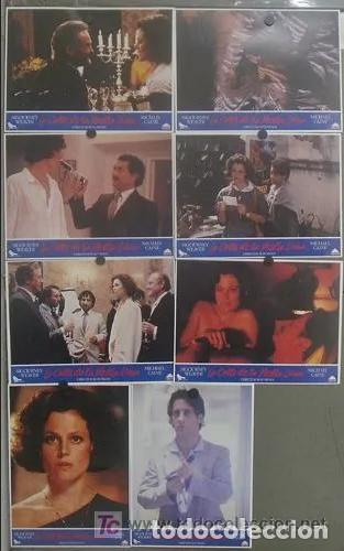 Cinema: ABE03 LA CALLE DE LA MEDIA LUNA SIGOURNEY WEAVER MICHAEL CAINE SET 8 FOTOCROMOS ORIGINAL ESTRENO
