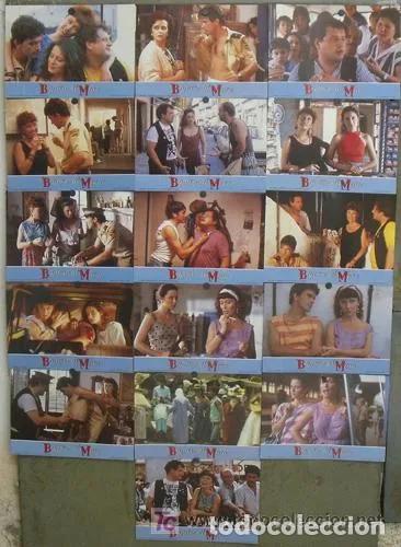 Cinema: ABE16 BAJARSE AL MORO ANTONIO BANDERAS AITANA SANCHEZ GIJON SET 16 FOTOCROMOS ORIGINAL ESTRENO